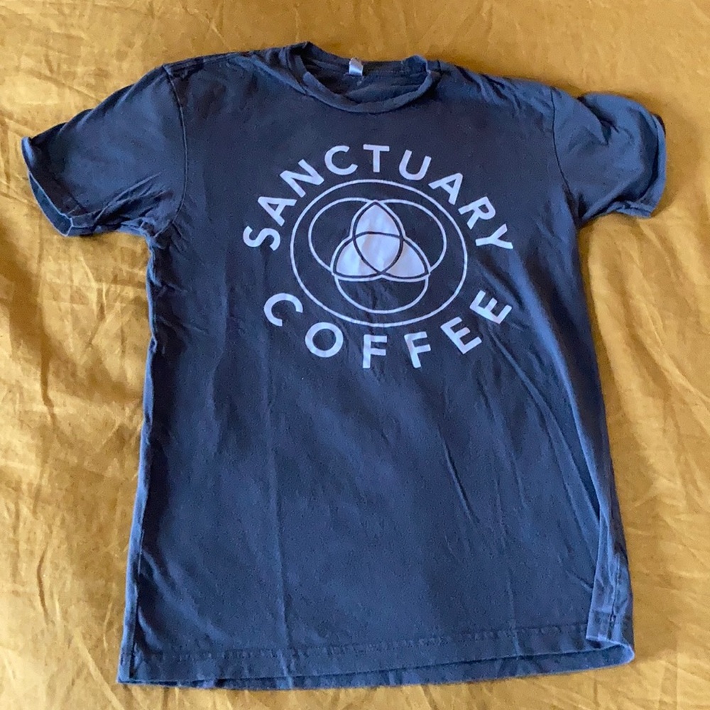 Sanctuary Coffee shirt